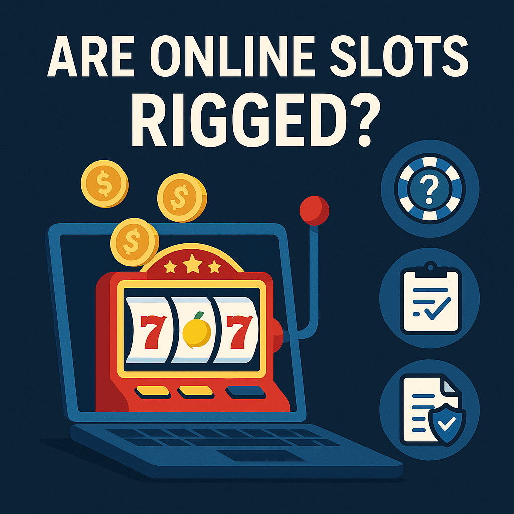 Are Online Slots Rigged?