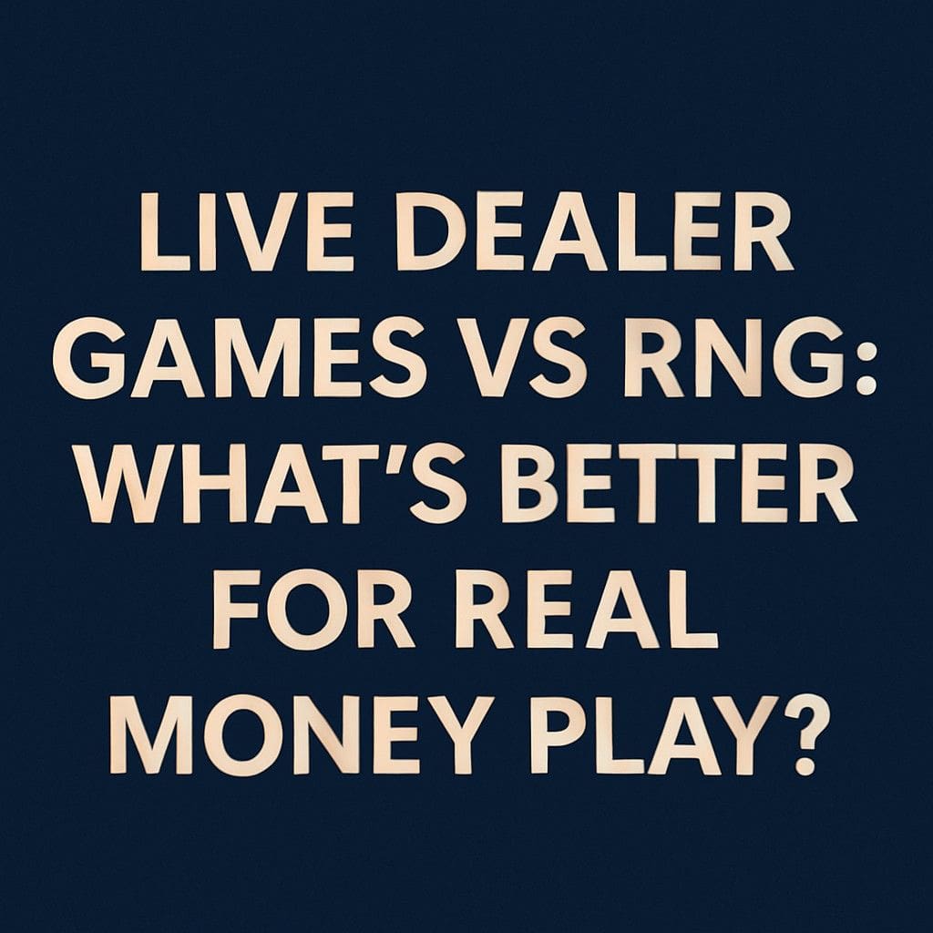 Live Dealer Games Vs RNG