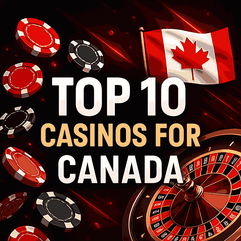 Top 10 Casinos for Canadian Players